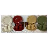 Signature Sorrento Collection  Dinnerware by Debby Segura - 8 Plates and 11 Mugs