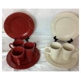 Signature Sorrento Collection  Dinnerware by Debby Segura - 8 Plates and 11 Mugs