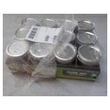 12 Mason Jars- pint size...