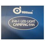 Odoland 2 in 1 LED Light Camping Fa...