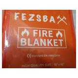Fezsba 40 x 40" Fire Blanket...