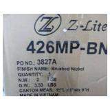 Brushed Nickle Z Life Fixture...