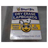 25 pack SmartBEe Dry Erase Lap Boar...