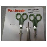 Pembrook 3 pc Scissors Set...