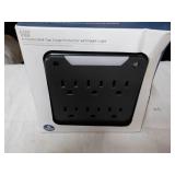 Easy Home 6 Outlet Wall Tap Surge P...