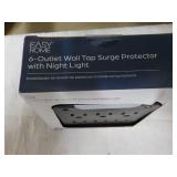 Easy Home 6 Outlet Wall Tap Surge P...