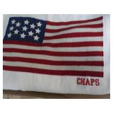 Chaps Sweater size Large with Flag ...