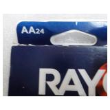 24 Rayovac AA Batteries...