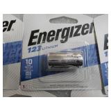 8 Energizer 123 Lithium Batteries...
