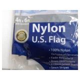 4 ft x 6 ft Nylon US Flag...