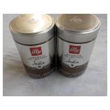 Illy India Coffee Beans 2 cans...