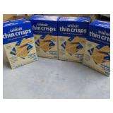4 boxes Triscuit Thin Crisps...
