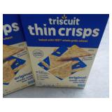 4 boxes Triscuit Thin Crisps...