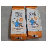 2 Stella Blue Coffee 12 oz bags Med...