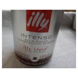 Illy Intenso and Decaffeinate Coffe...