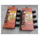 2 Ramen 4 packs Spicy Oils and Sauc...