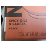 2 Ramen 4 packs Spicy Oils and Sauc...
