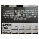 2 Ramen 4 packs Spicy Oils and Sauc...