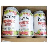 6 pack Humm Probiotic Seltzer...