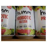 6 pack Humm Probiotic Seltzer...