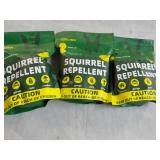 3 bags Squirrel Repellent...