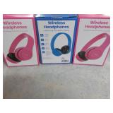 3 Wireless Headphones...