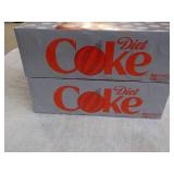 2 Diet Coke 12 Packs...