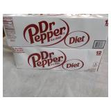 2 Diet Dr. Pepper 12 packs...
