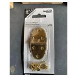 Brass decorative hinges