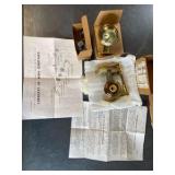 solid brass door lock set new
