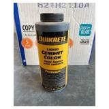 cement color dye
