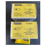 utility knife blades 2 boxes