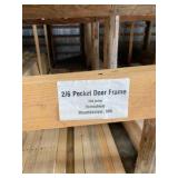 pocket door frame
