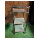 Glass & Metal Table