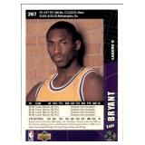 1996-97 Upper Deck Kobe Bryant Rookie Card RC NBA Legend Los Angeles Lakers