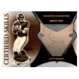 2005 Leaf Certified Materials Daunte Culpepper Serial #