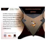 2005 Leaf Certified Materials Daunte Culpepper Serial #