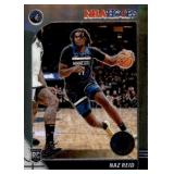 2019-20 Panini NBA Hoops Naz Reid Rookie Card Minnesota Timberwolves