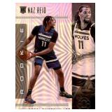 2019-20 Panini Illusions Naz Reid Rookie Card Minnesota Timberwolves