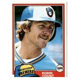 1981 Topps - Robin Yount #515 Milwaukee Brewers Legend