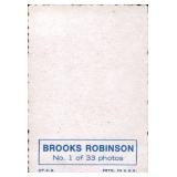 1969 Topps Deckle Edge- Brooks Robinson #1