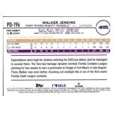 2024 Topps Pro Debut - Walker Jenkins #PD-196 Rookie Card Twins Prospect