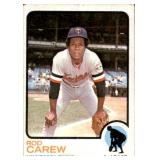 1973 Topps - Rod Carew #330 Minnesota Twins Legend and Hall of Fame