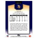 2011 Bowman Chrome Kyle Rudolph Rookie Card Minnesota Vikings