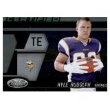 2011 Leaf Certified Kyle Rudolph Rookie Card #