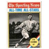1976 Topps - The Sporting News AllTime All-Stars Ty Cobb #346