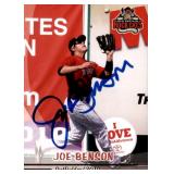 Joe Benson Minor League On-Card Autograph Minnesota Twins