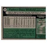 1979 Topps - Dave Winfield #30 MLB Legend Hall of Fame Minnesota Native