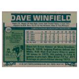 1977 Topps - Dave Winfield #390 MLB Legend Hall of Fame Minnesota Native