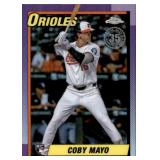 2025 Topps Chrome - 1990 Topps Baseball Coby Mayo #90CB-17 Rookie Card